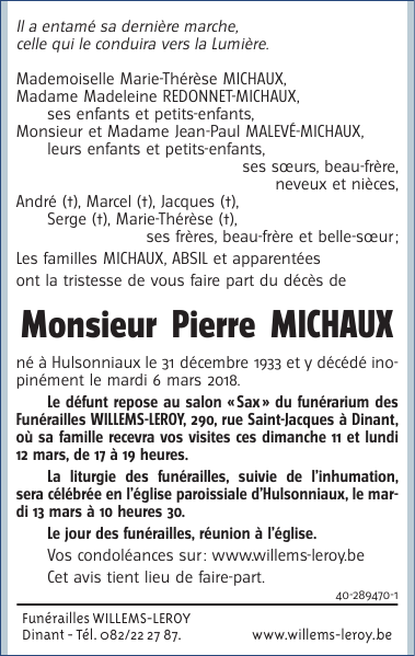 Image Annonce nécrologique