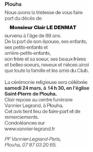 Image Annonce nécrologique