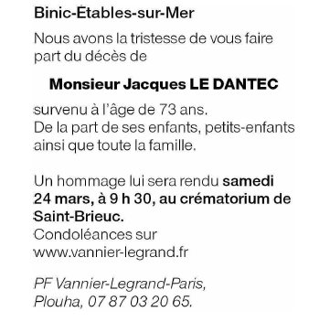 Image Annonce nécrologique