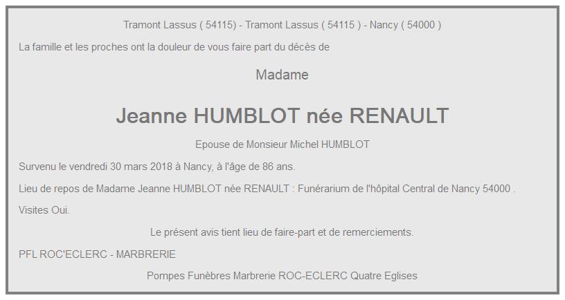 Image Annonce nécrologique