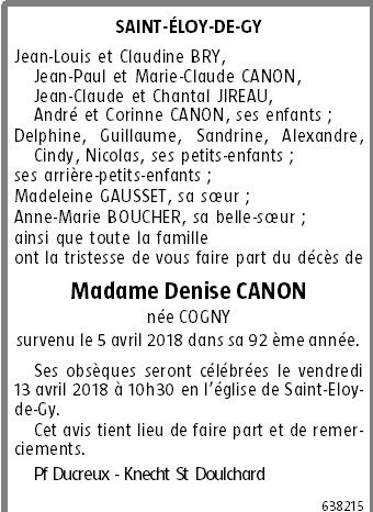 Image Annonce nécrologique