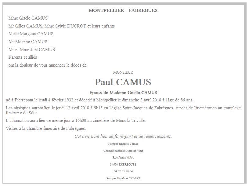Image Annonce nécrologique