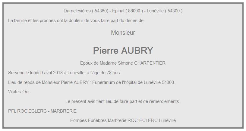 Image Annonce nécrologique