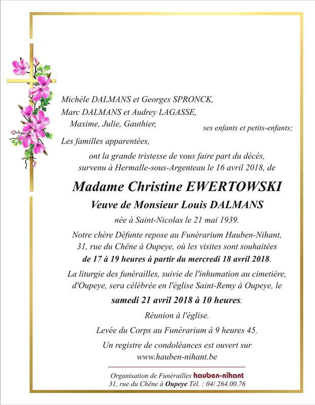 Image Annonce nécrologique