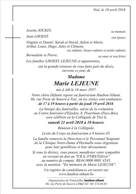 Image Annonce nécrologique