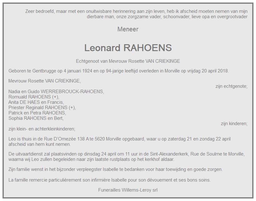 Image Annonce nécrologique