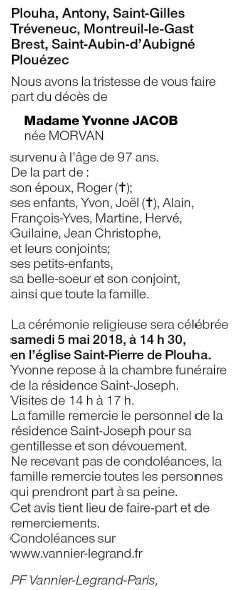 Image Annonce nécrologique