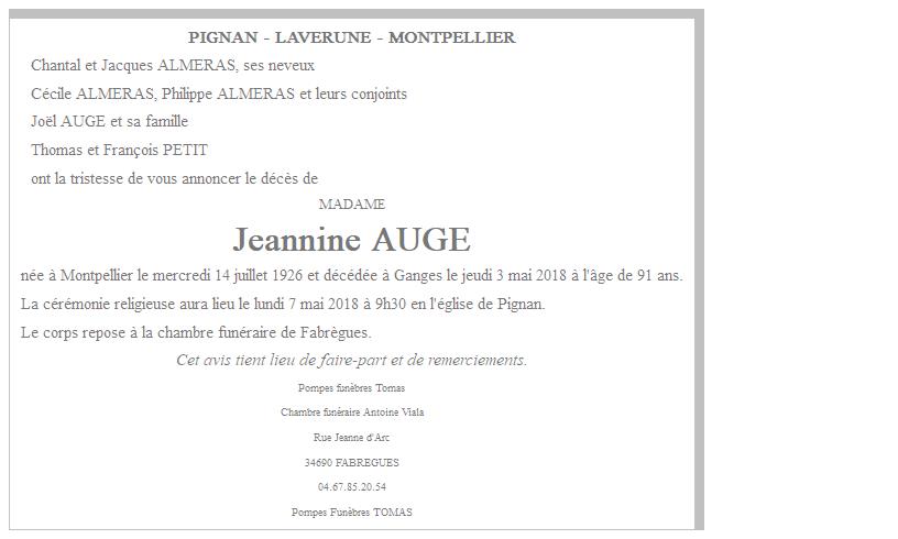 Image Annonce nécrologique