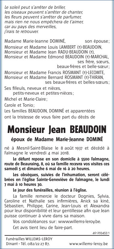 Image Annonce nécrologique