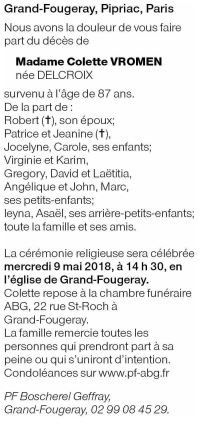 Image Annonce nécrologique