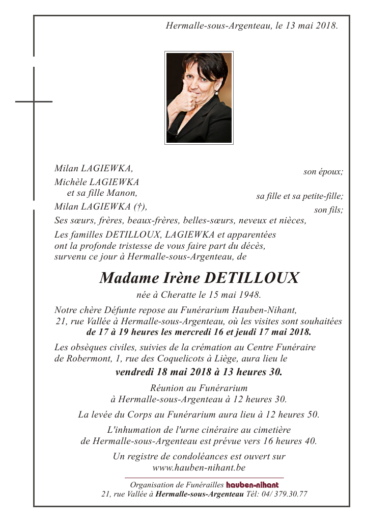 Image Annonce nécrologique