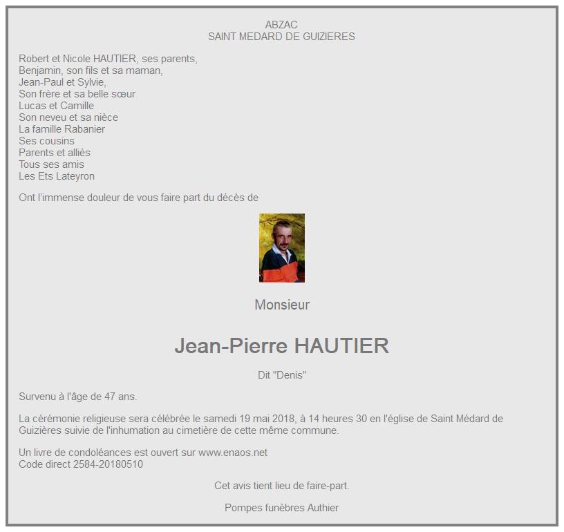 Image Annonce nécrologique
