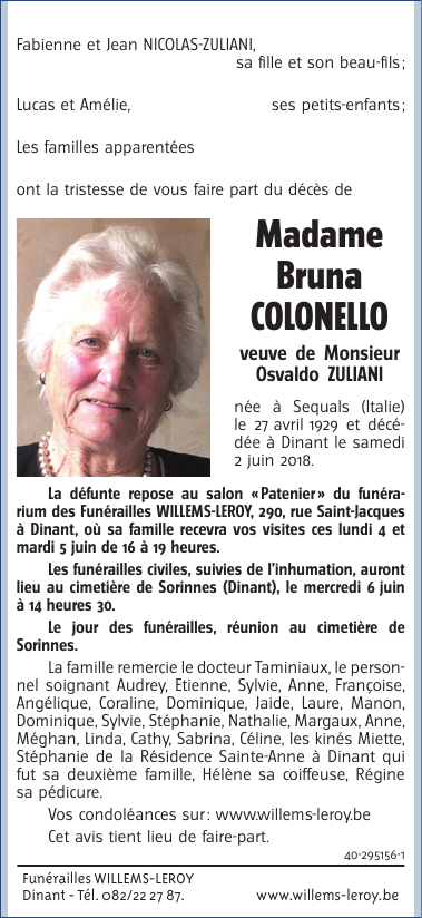 Image Annonce nécrologique