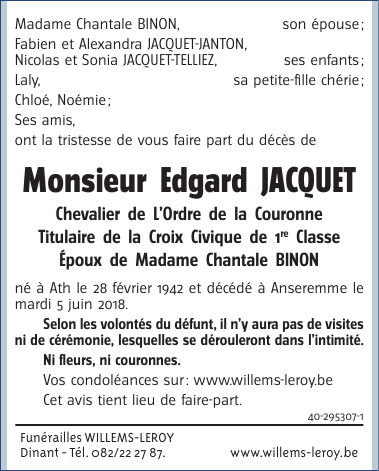 Image Annonce nécrologique
