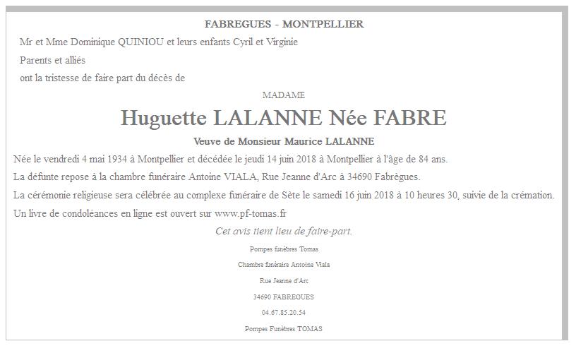 Image Annonce nécrologique