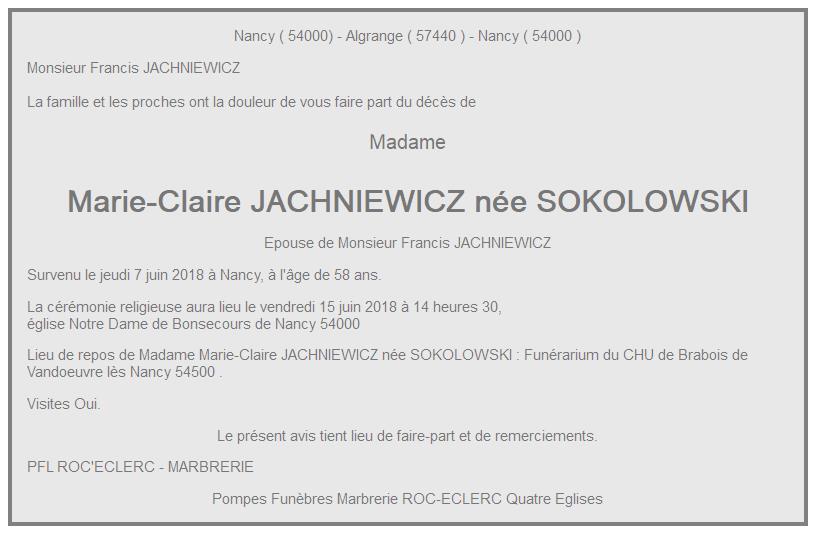 Image Annonce nécrologique