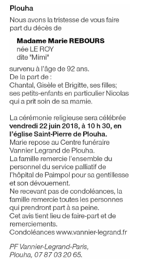 Image Annonce nécrologique