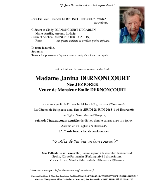 Image Pour voir le faire-part de Janina CLIQUEZ-ICI