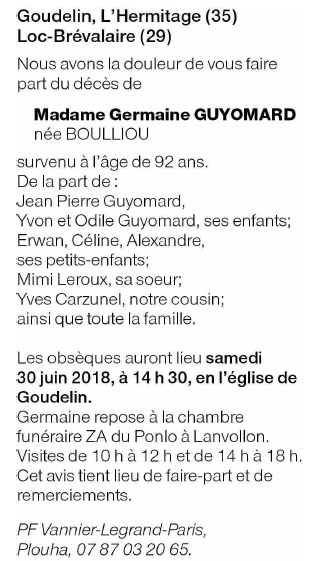 Image Annonce nécrologique