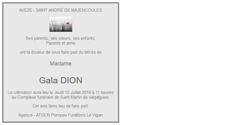 Image Annonce nécrologique
