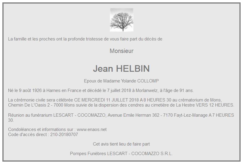 Image Annonce nécrologique