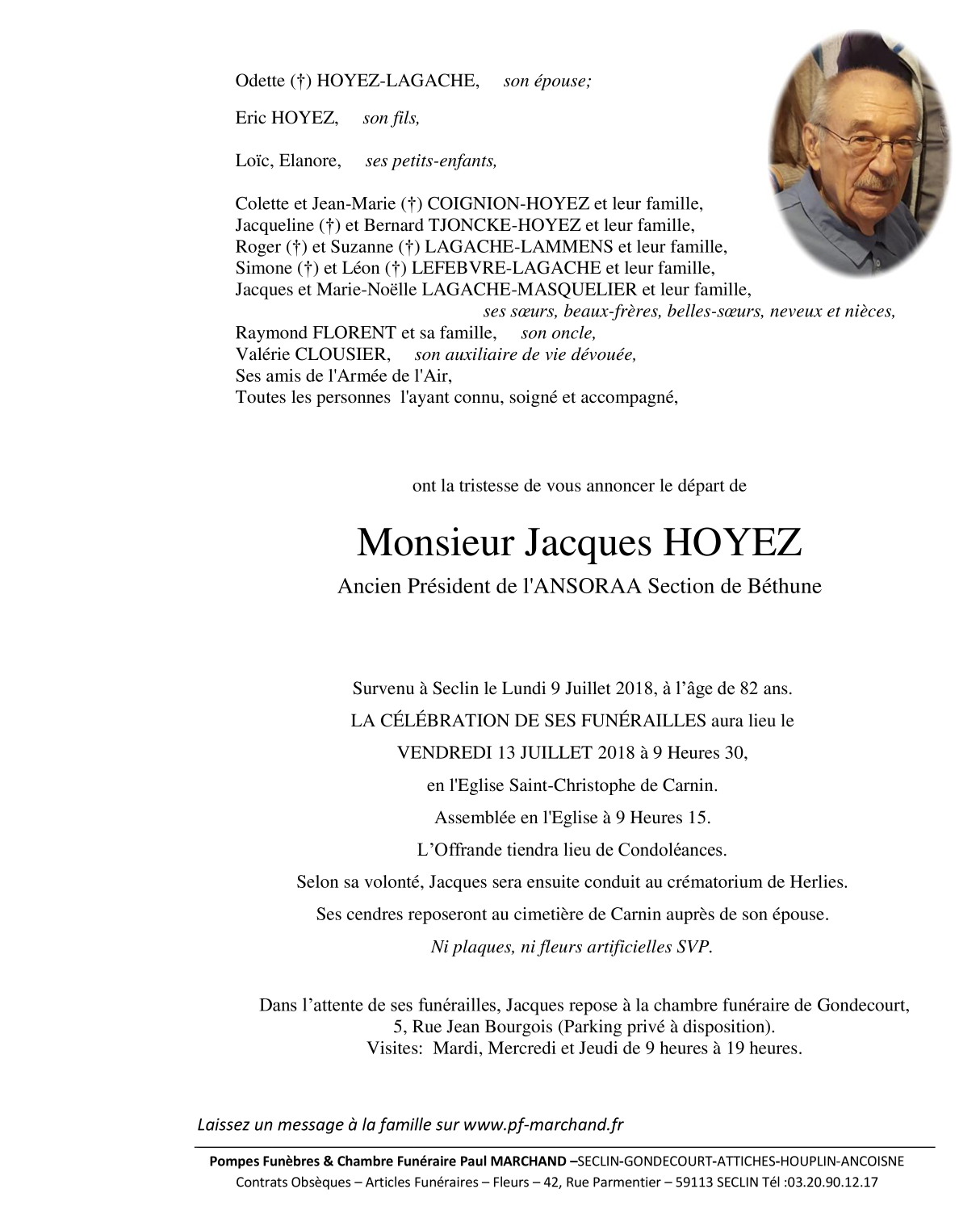 Image Pour voir le faire-part de Jacques CLIQUEZ-ICI
