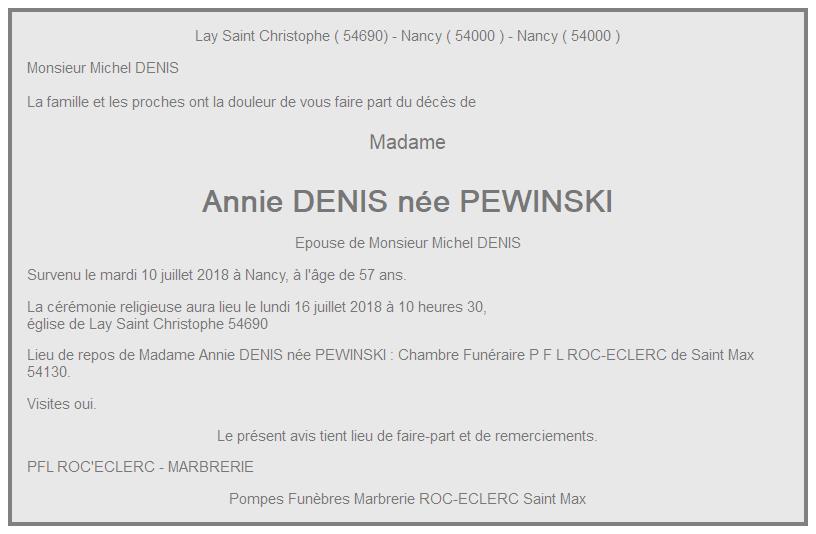 Image Annonce nécrologique