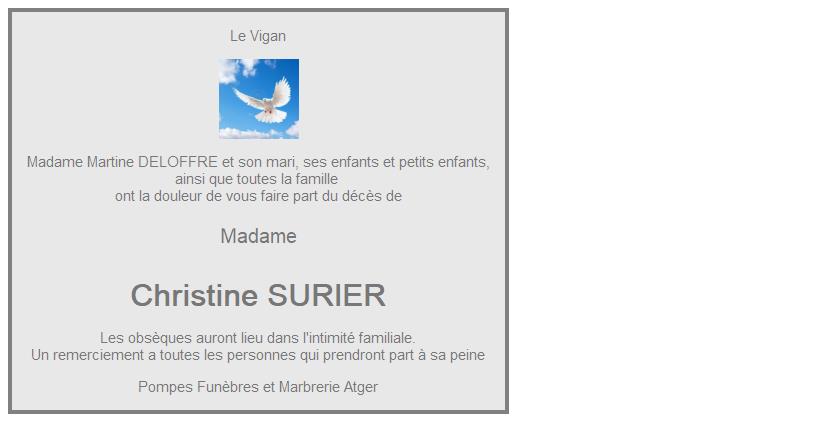 Image Annonce nécrologique