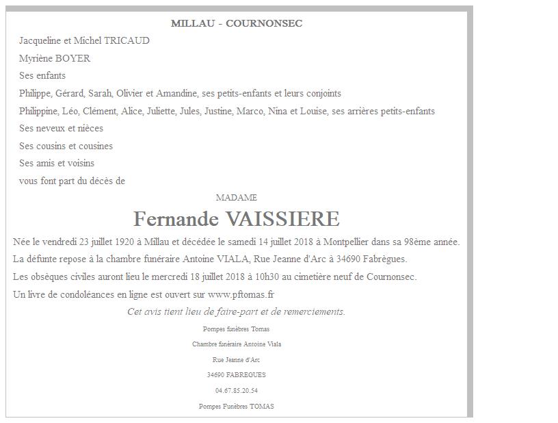 Image Annonce nécrologique
