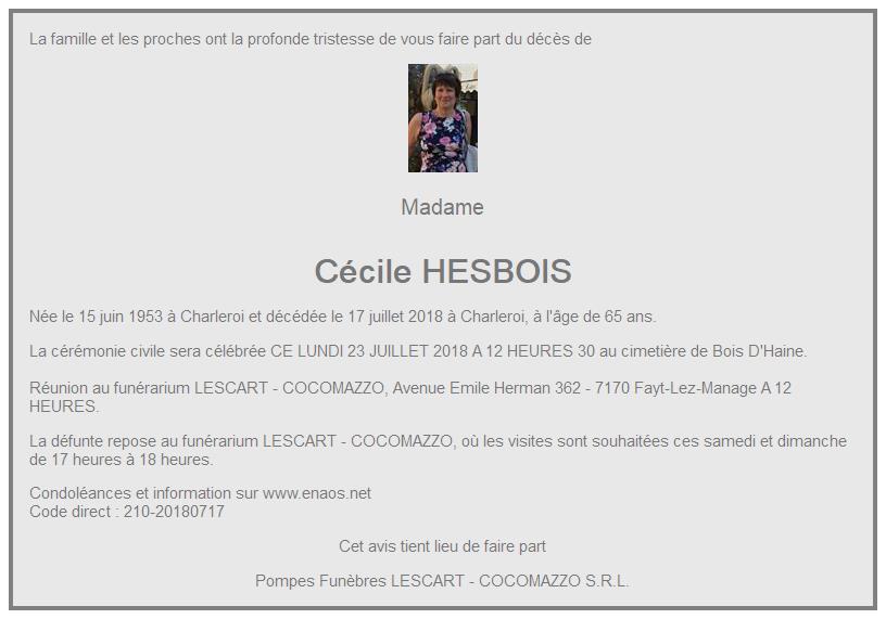 Image Annonce nécrologique