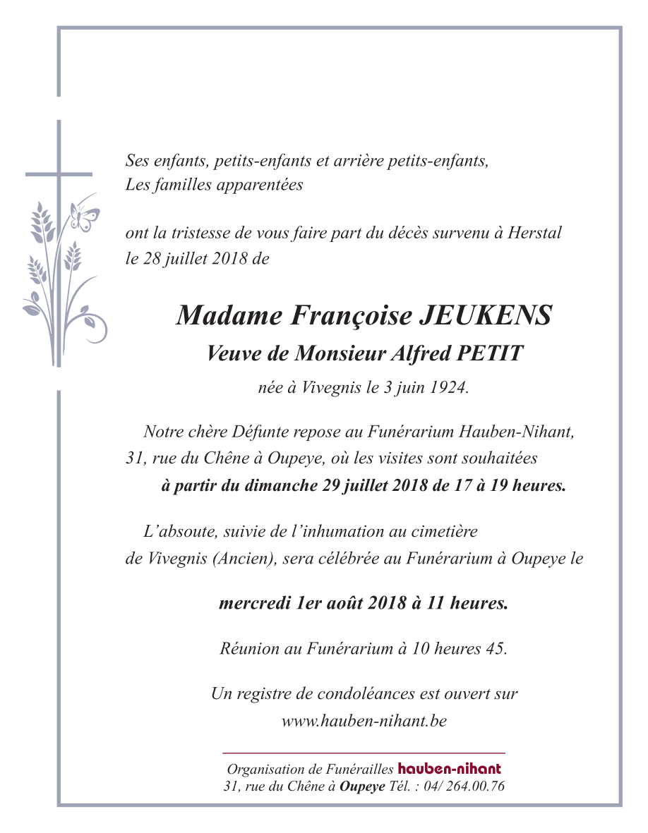 Image Annonce nécrologique