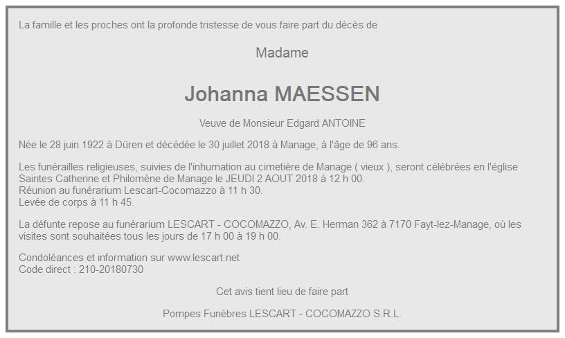 Image Annonce nécrologique