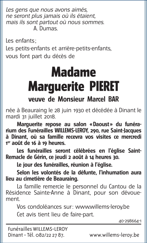 Image Annonce nécrologique