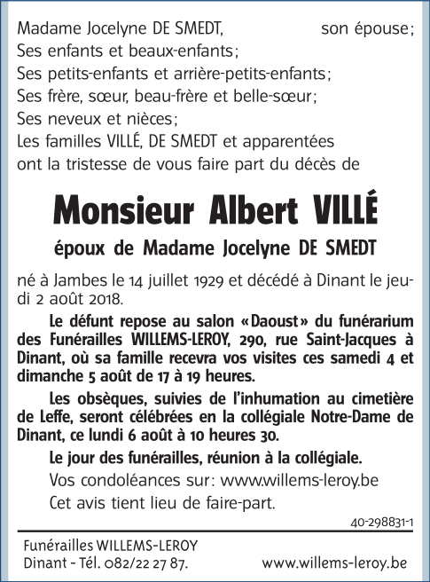 Image Annonce nécrologique