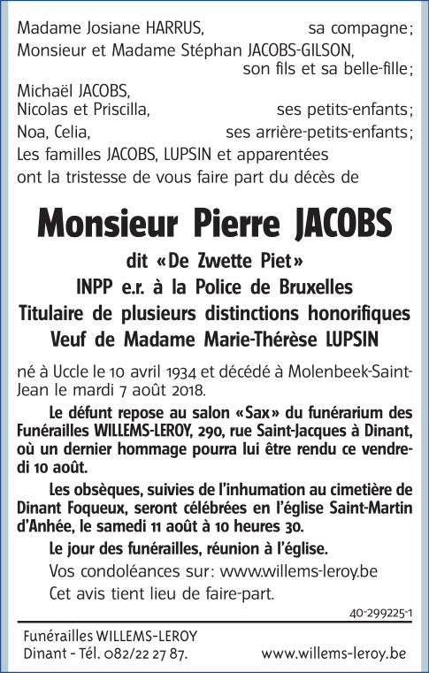 Image Annonce nécrologique