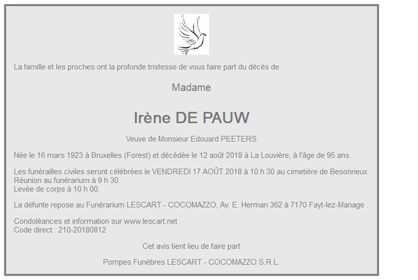 Image Annonce nécrologique