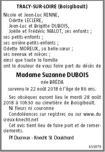 Image Annonce nécrologique