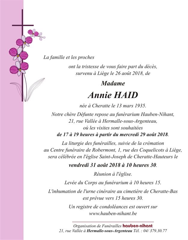 Image Annonce nécrologique