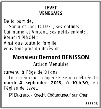 Image Annonce nécrologique