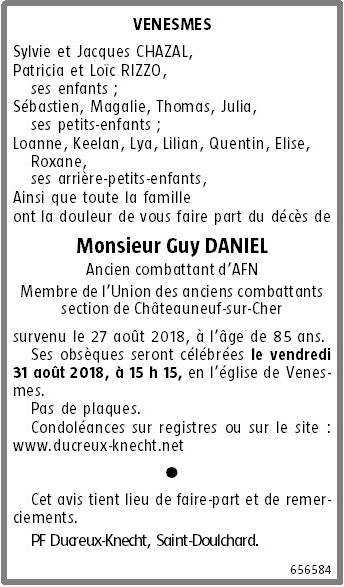 Image Annonce nécrologique