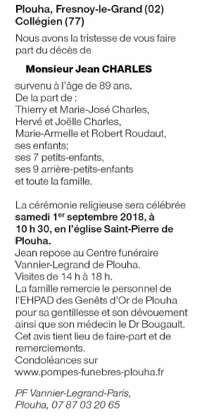 Image Annonce nécrologique