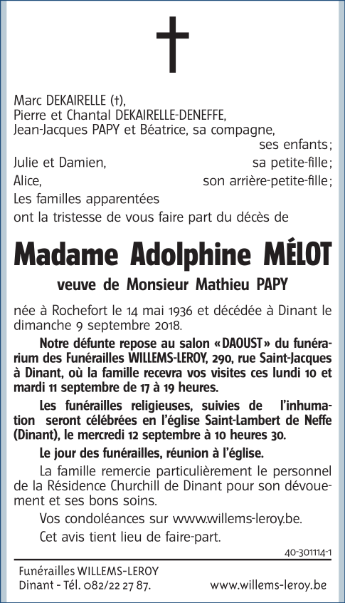 Image Annonce nécrologique