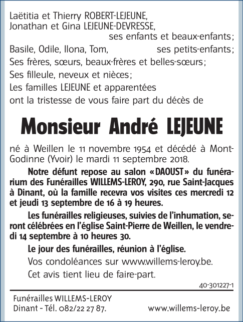 Image Annonce nécrologique