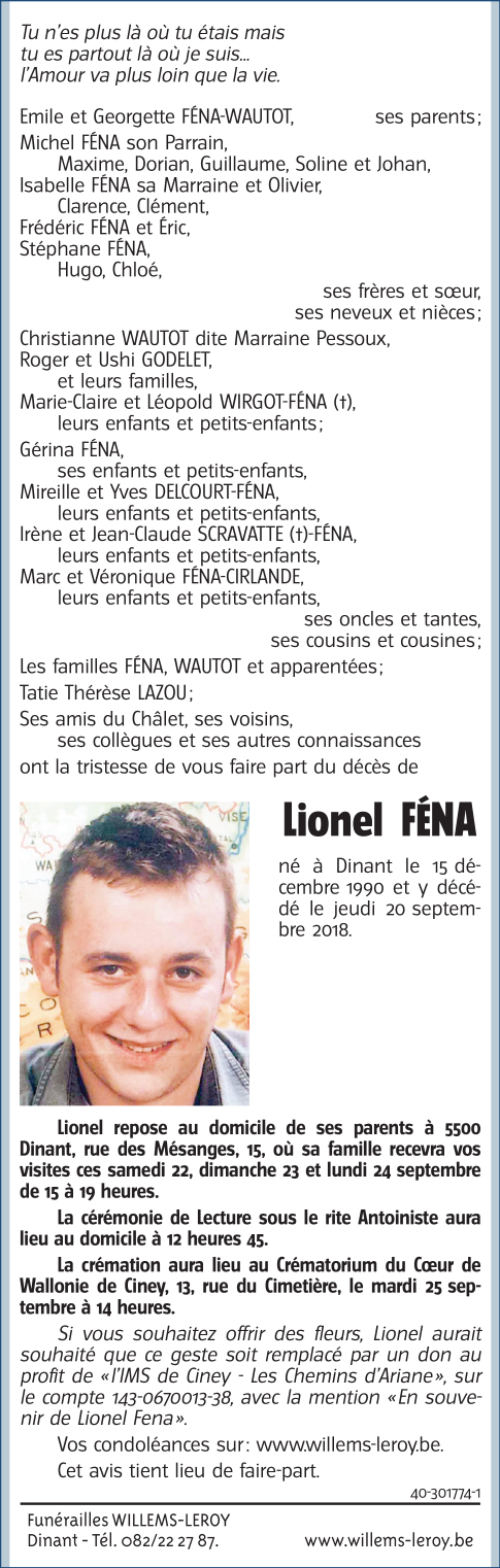 Image Annonce nécrologique