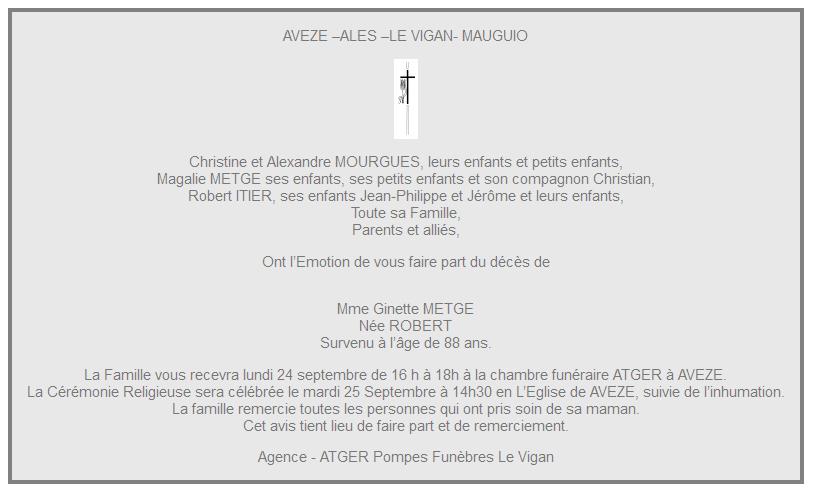 Image Annonce nécrologique