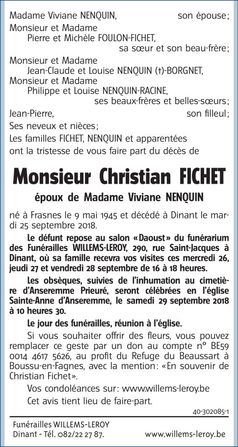 Image Annonce nécrologique