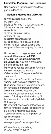 Image Annonce nécrologique
