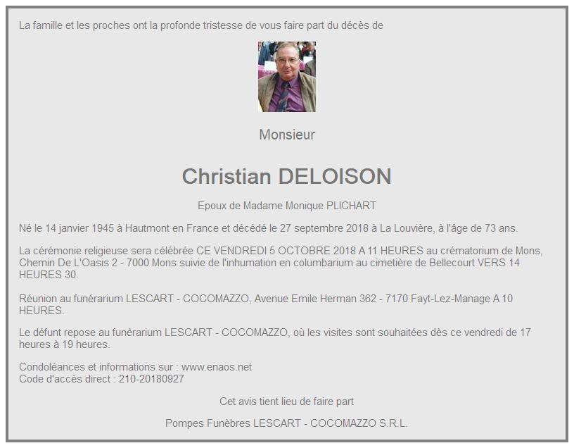 Image Annonce nécrologique