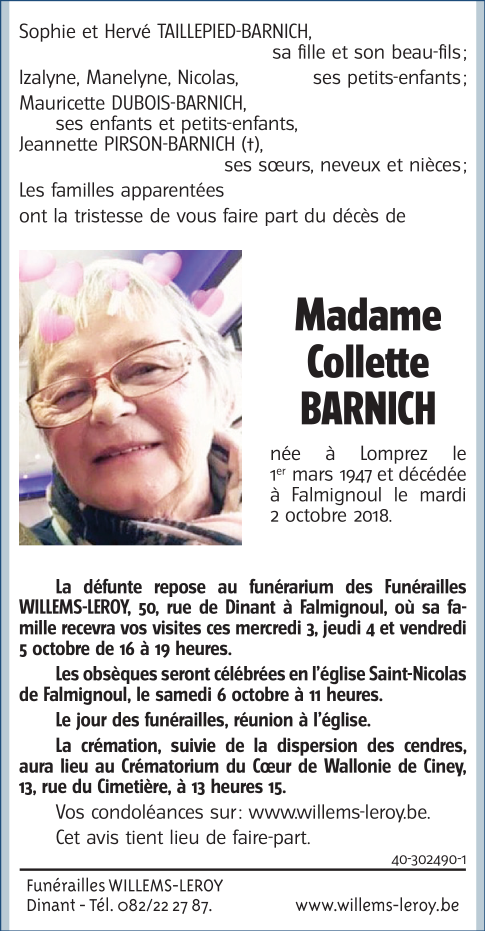 Image Annonce nécrologique