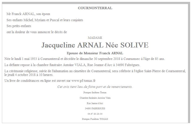 Image Annonce nécrologique